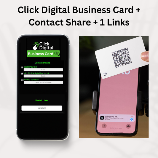 Click Digital Business Contact Share + 1 Link.